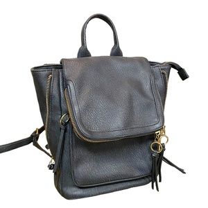 Madden Girl Faux Leather Mini Backpack